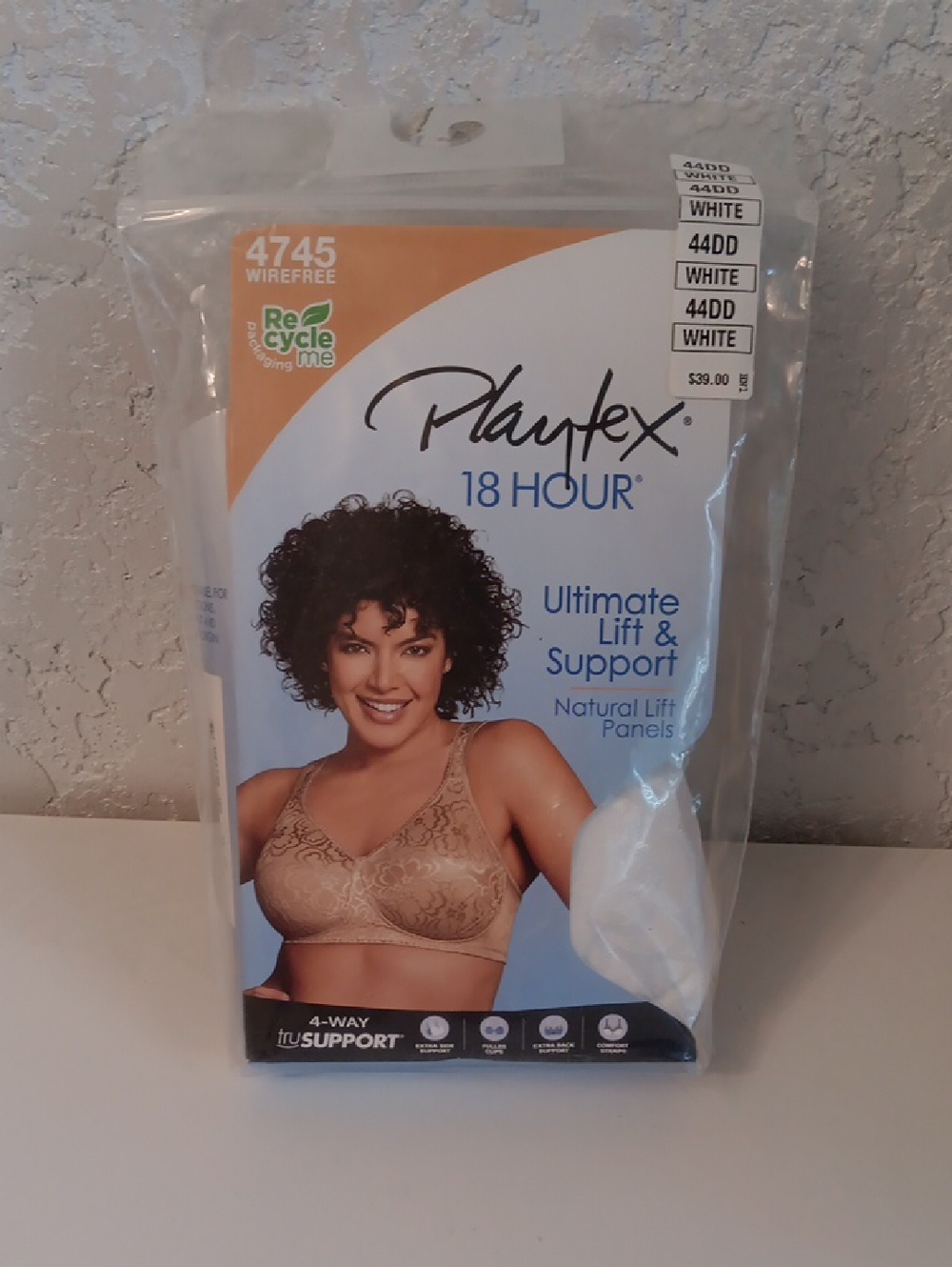 Playtex 18 Hour Ultimate Lift & Support Bra - White